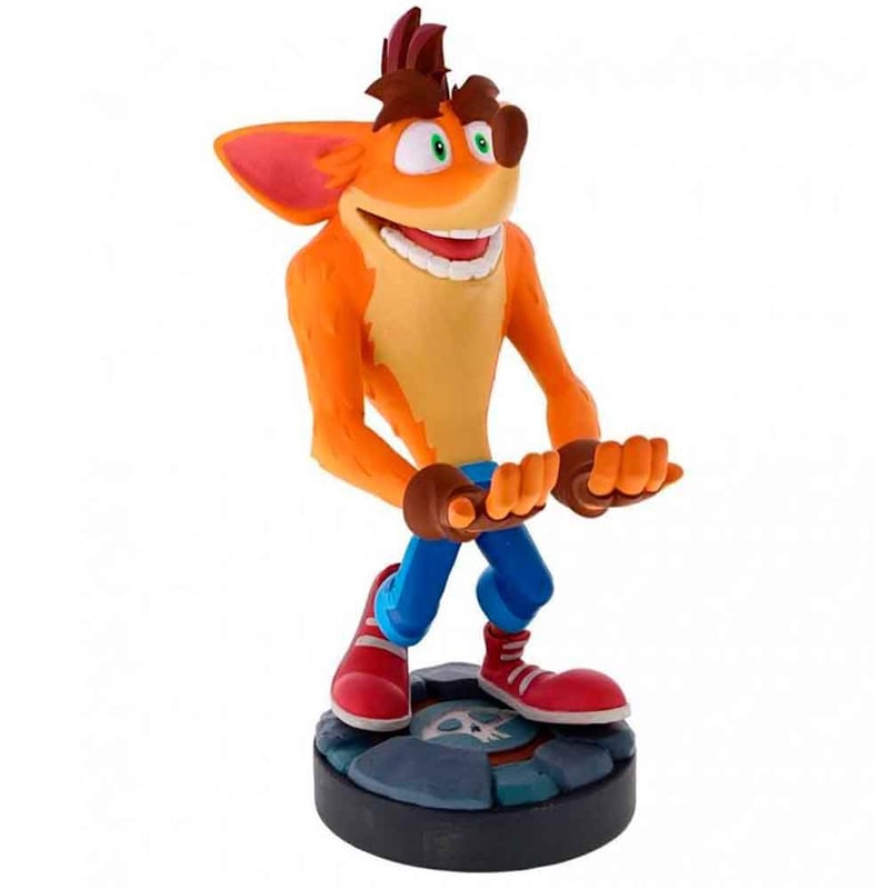 EXG Cable Guys - Crash Bandicoot Soporte activo para teléfono móvil