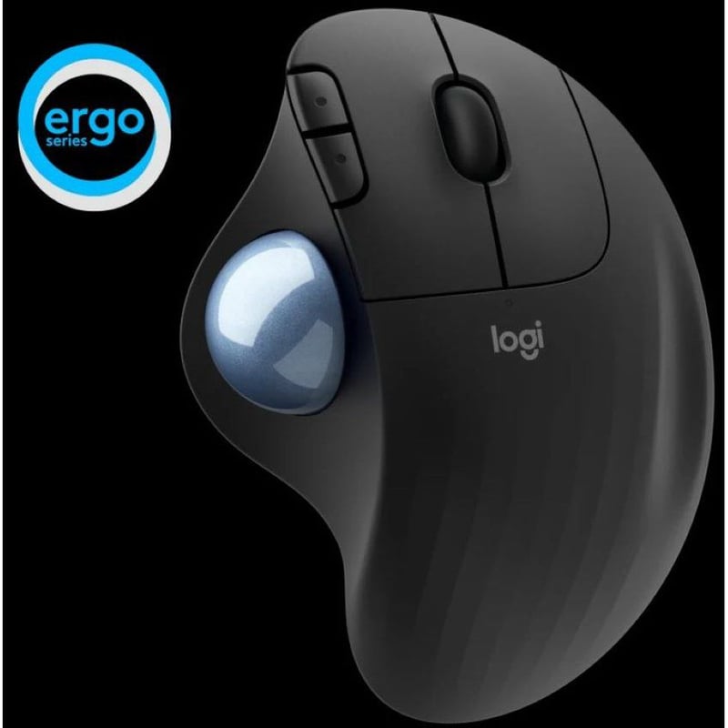 LOGITECH - Mouse ergonomico Logitech Ergo M575 Wireless blutooth Trackball WindowsMac