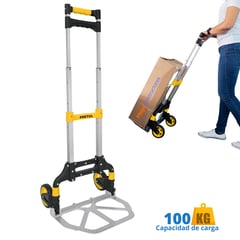 PRETUL - Carreta de carga plegable 100 kg carrito coche de carga rudo,