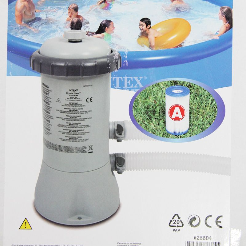 INTEX - Bomba circulante para filtrar agua de piscina