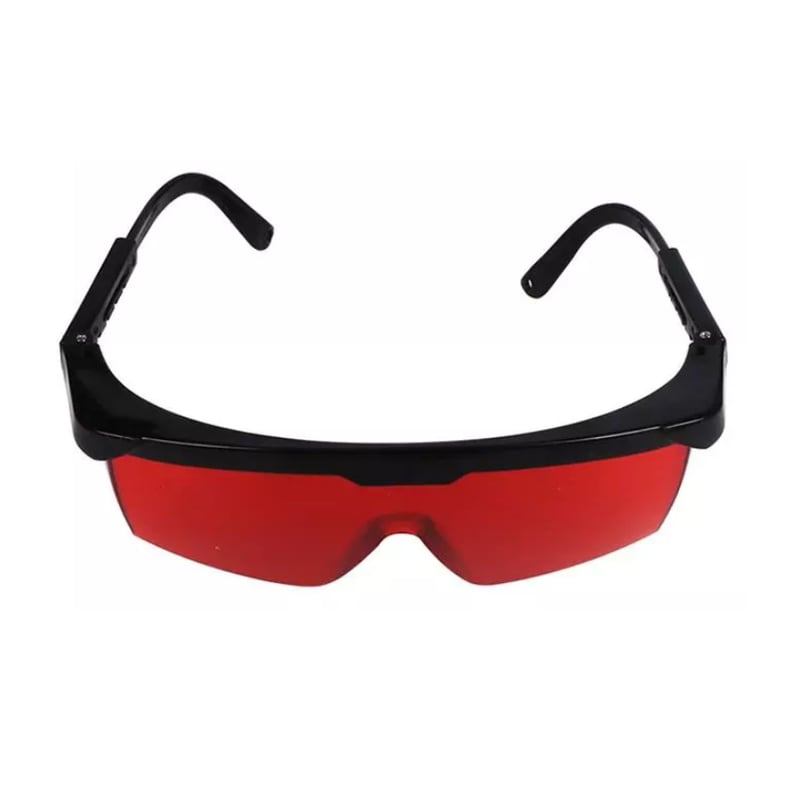 Lentes de Seguridad 2A04 01 Protectores de Luz Ultravioleta Color Rojo Sodimac Peru