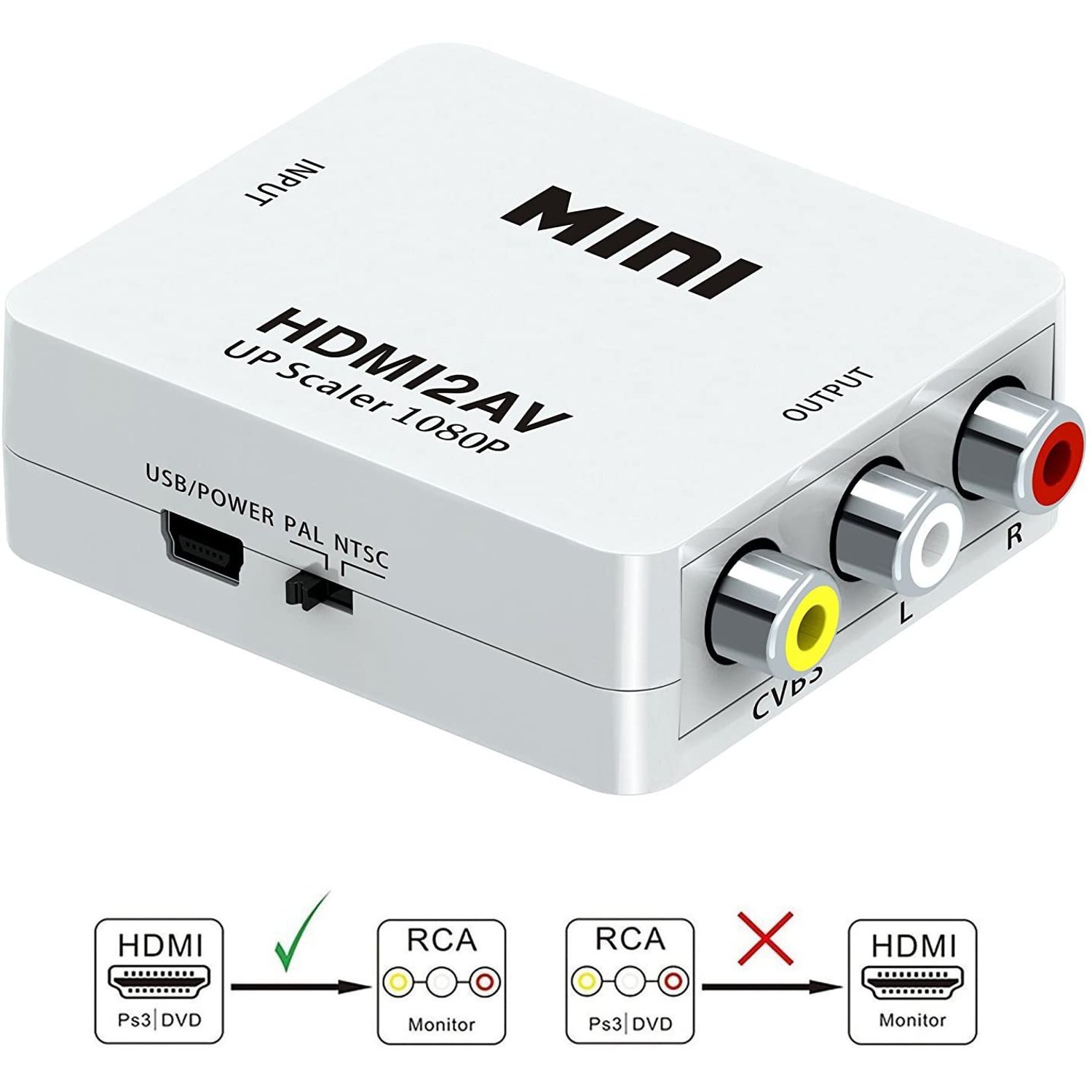 Adaptador de hdmi a video hotsell