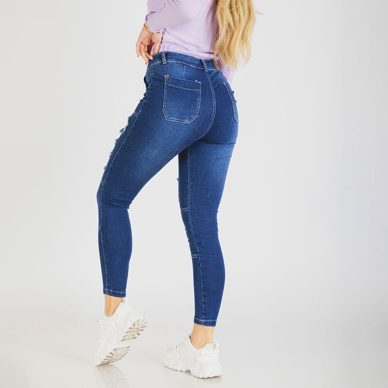 Pantalón jean mujer sale