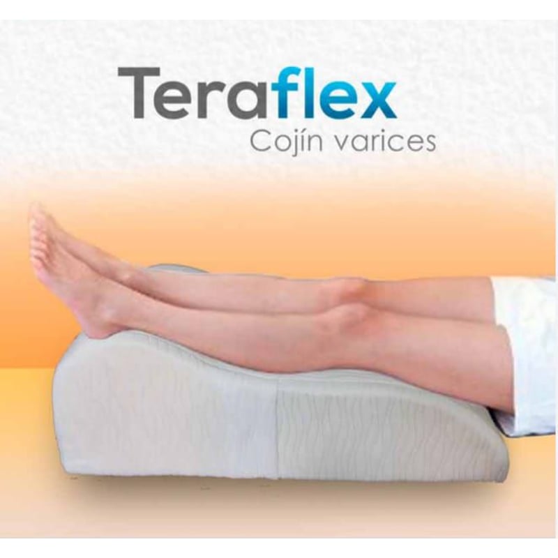 COJIN ANTIVARICES DESCANSO PIERNAS VARICES TERAFLEX 62x32x23 CM