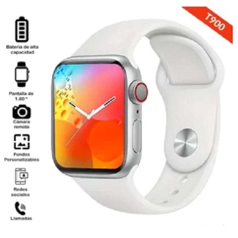 GENERICO - SMART WATCH 8 T900 PRO MAX L - SERIE 8 BLANCO