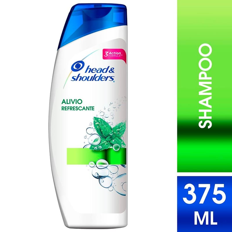 HEAD AND SHOULDERS - Head  Shoulders Shampoo Alivio Refrescante 375ml.