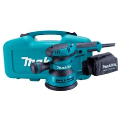 MAKITA - Lijadora Roto Orbital 5" 300w Velocidad Variable Doble Mango