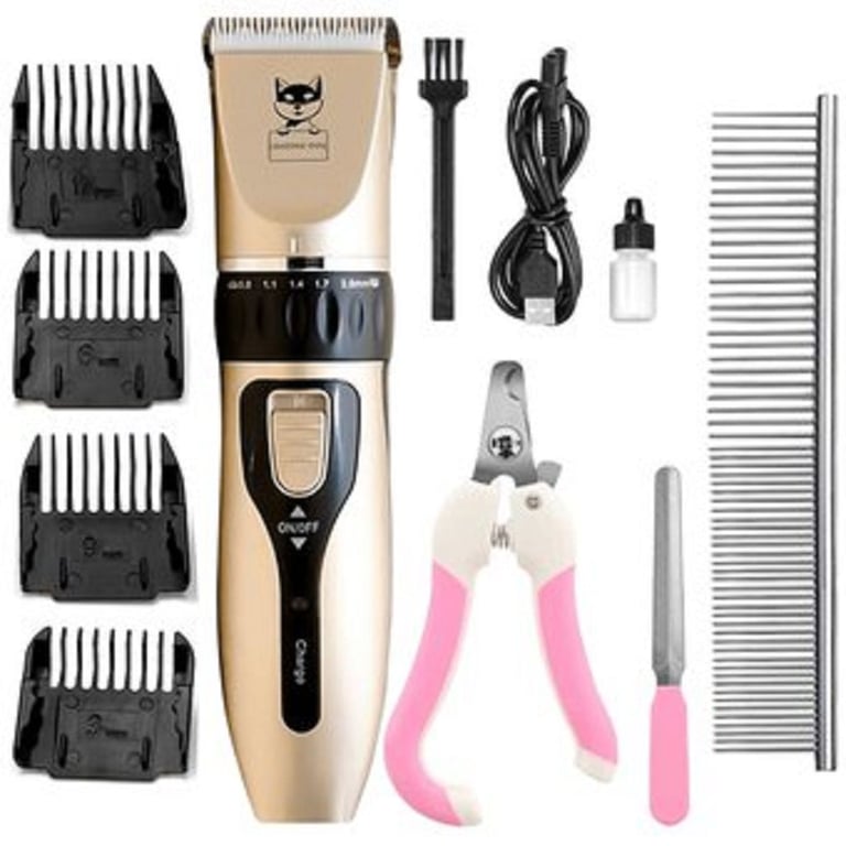 Maquina De Cortar Pelo Mascotasperros gatos Pro Recargable GENERICO falabella