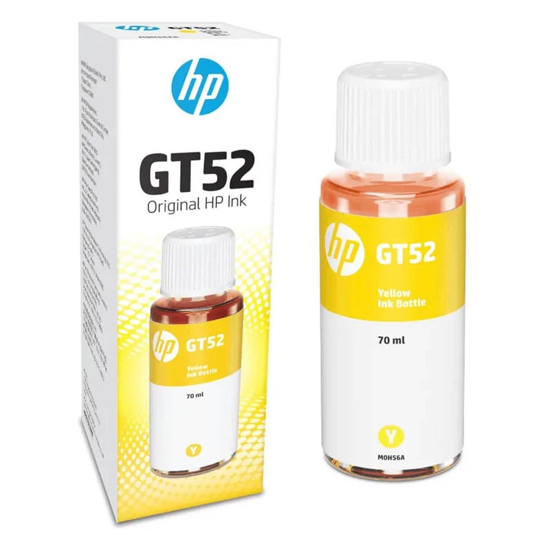 HP - Botella de Tinta HP GT52 M0H56AL Yellow Original