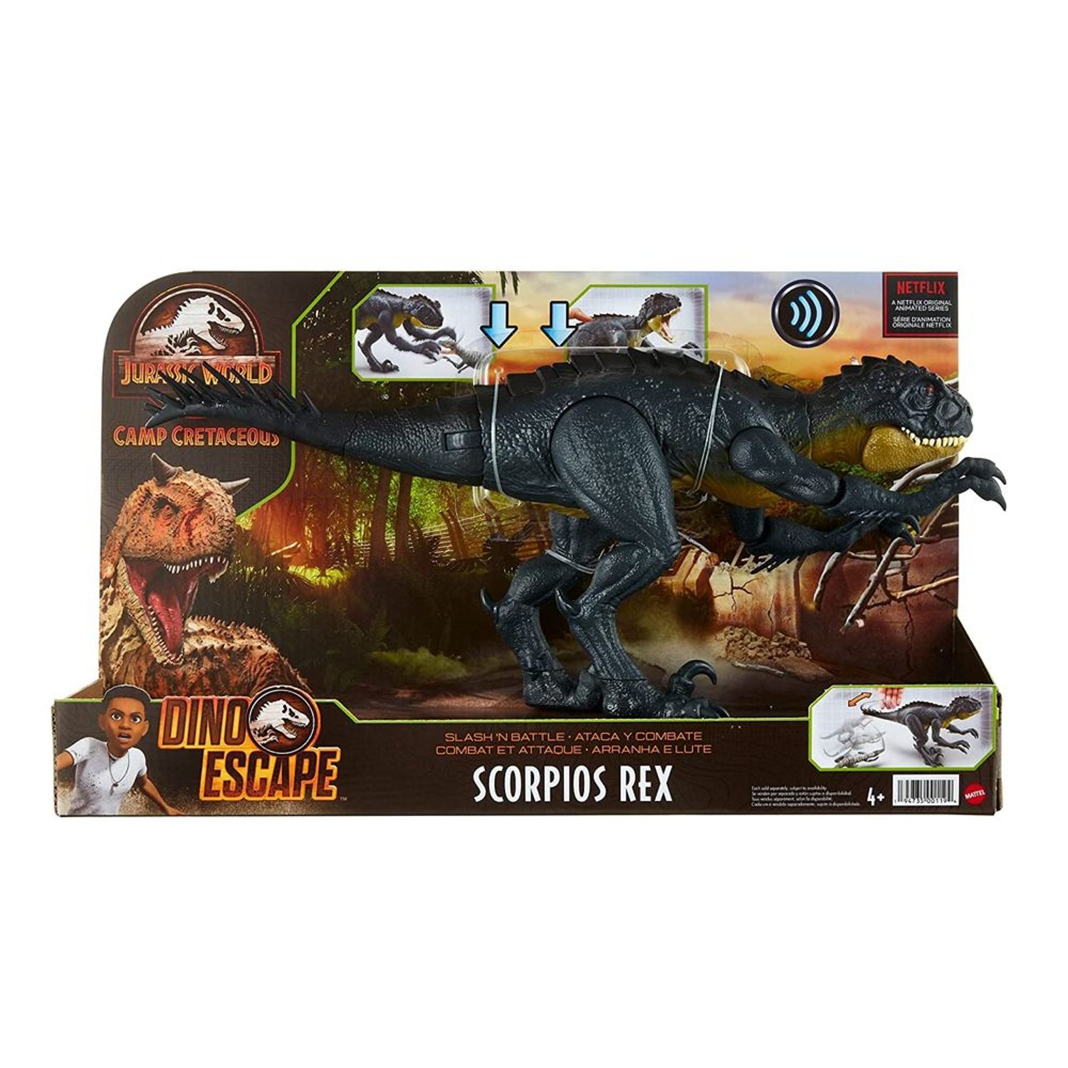 Rex jurassic world juguete deals