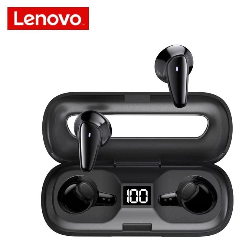 LENOVO - Audífonos bluetooth lenovo xt95 inalambrico negro