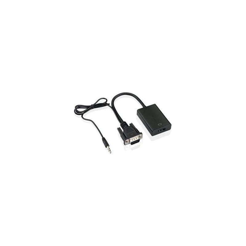 Adaptador convertidor vga a hdmi ccable audio video fullhd Sodimac Peru