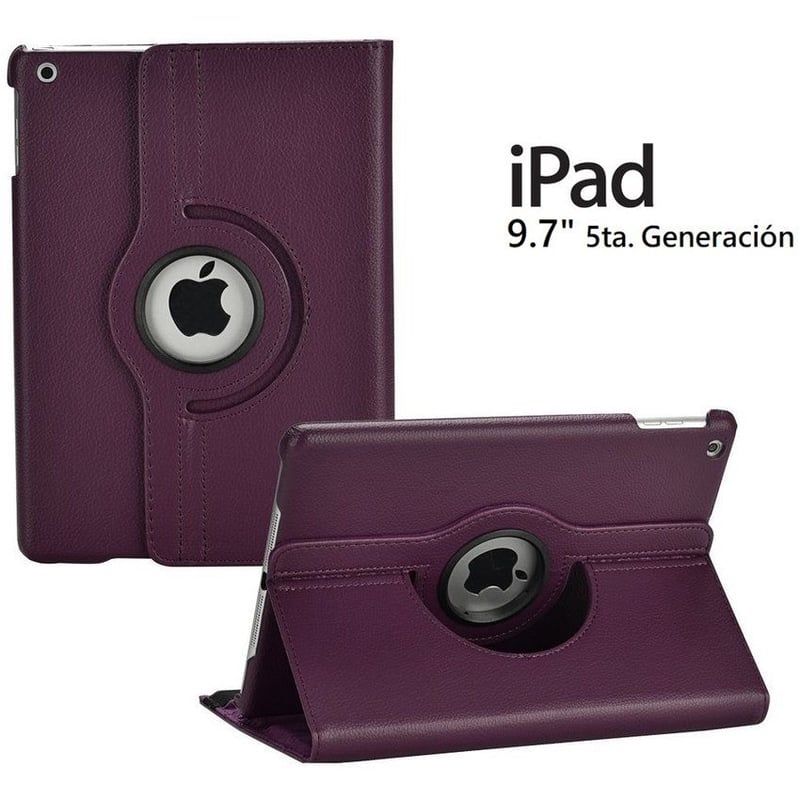 GENERICO - Funda Giratoria Estuche Case Cover para iPad 9.7 5ta Gen A1822 A1823