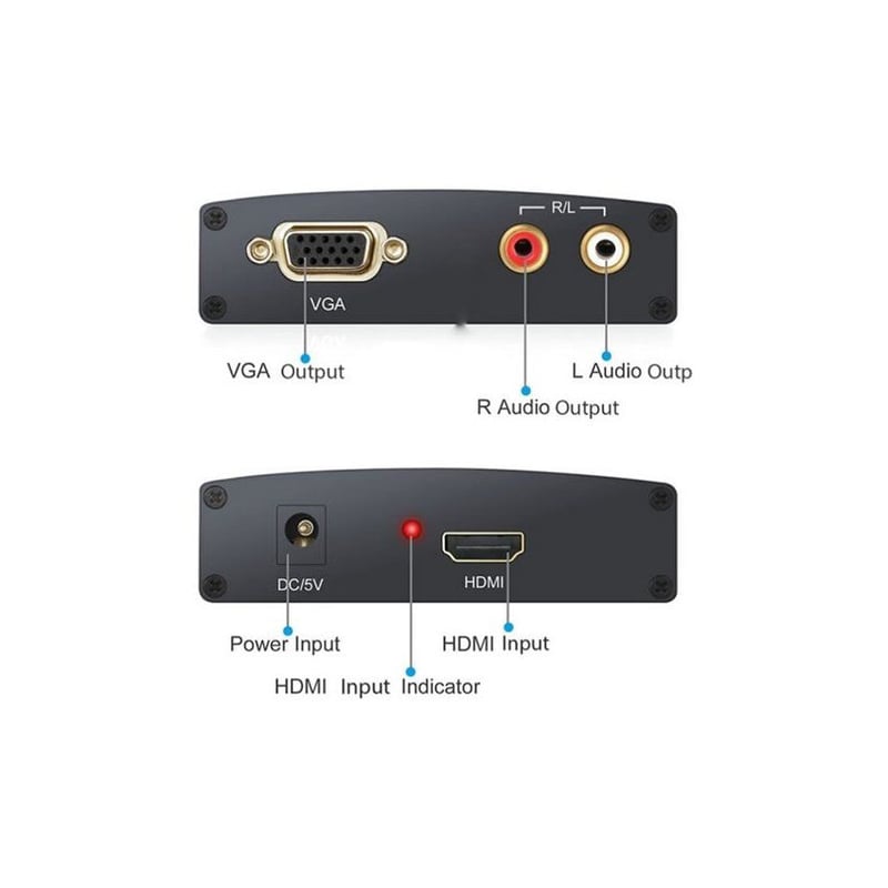 GENERICO - Cable convertidor de hdmi a vga