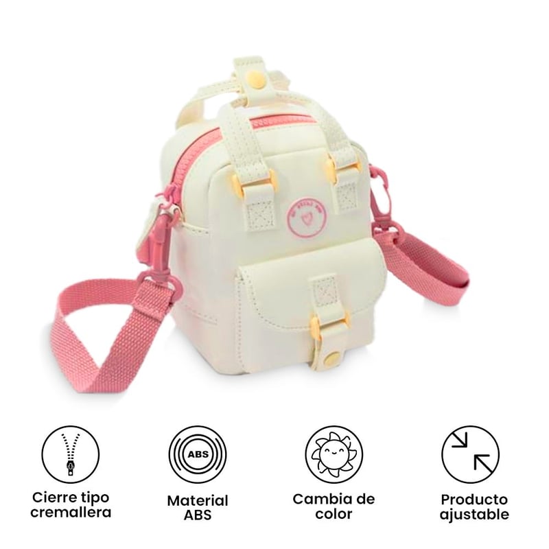 CC GROUP - Mini Cartera que Cambia de Color - Rosado