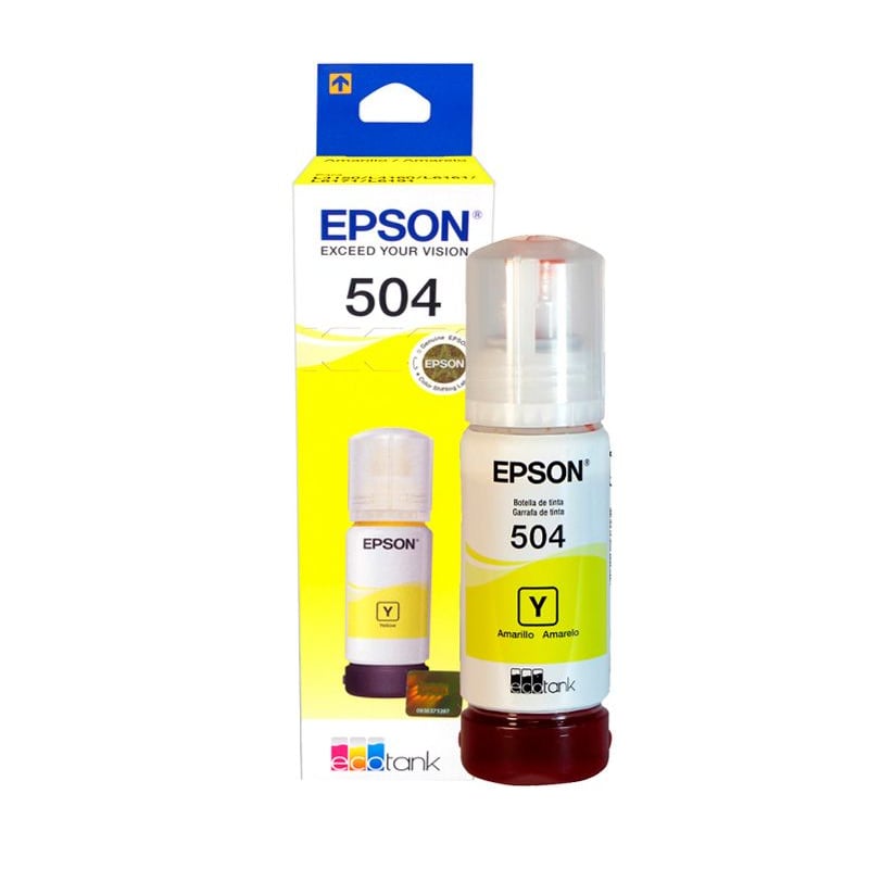 EPSON - Botella Tinta Epson T504420-Al Yellow para L4150 L4160 L6161 L6171 L6191