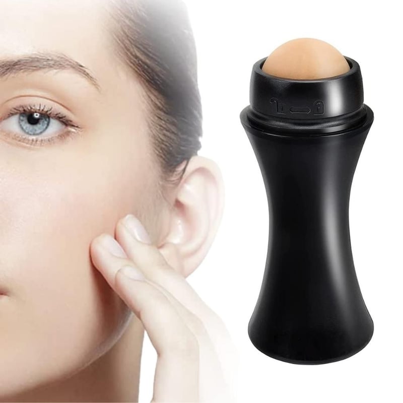 Rodillo Roller Facial Piedra Volcánica Anti Brillo para el Rostro 25R ...