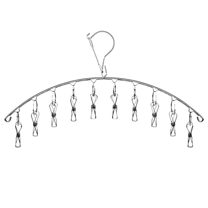 Colgador de Ropa Secador Colgante de 10 Ganchos Clips MINARI falabella