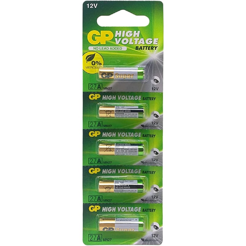 Batterie Gp27a Per Device 5 Batterie GP 27A / MN27 / L828 / A27 Da 12V Alcaline - Scadenza 2024, GRATIS Batterie Sostitutive L828 A27 MN27 - Foto 7