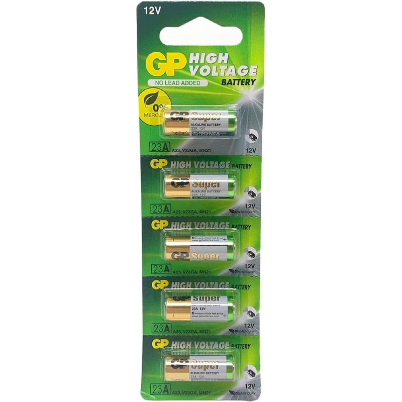 GP 23A - A23 12V. Blister de 05 pilas GP BATTERIES | falabella.com