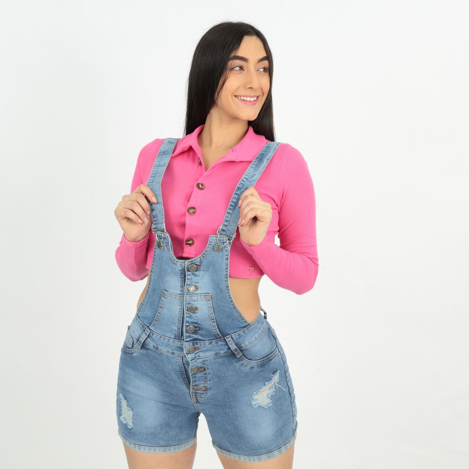 Short Overol Jean Mujer BENCUS JEANS falabella