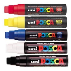 POSCA - Set Marcadores Punta 17K x 5 Básico