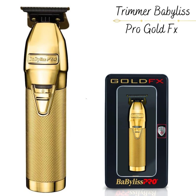 BABYLISS PRO - Maquina Trimmer Babyliss Pro Gold FX