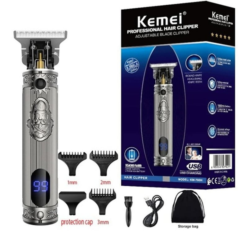 KEMEI - Trimmer Kemei Recargable KM700H