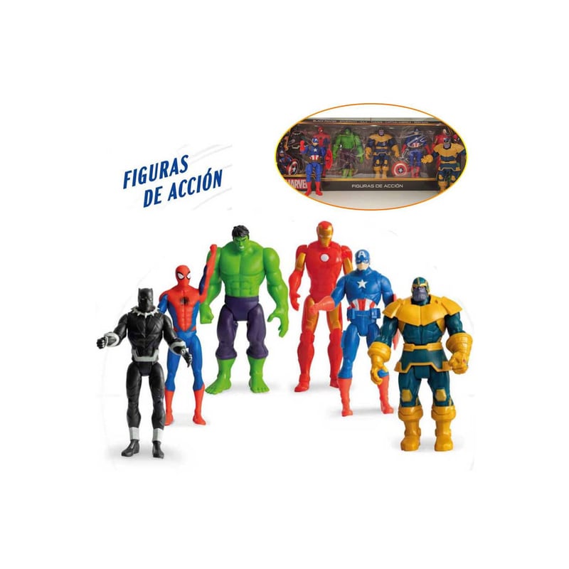 Set De Figuras MARVEL M 6 MARVEL falabella