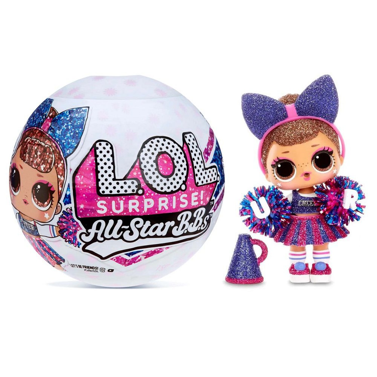 Muneca LOL Surprise All Star B.B s Cheer Team Serie 2 LOL SURPRISE falabella