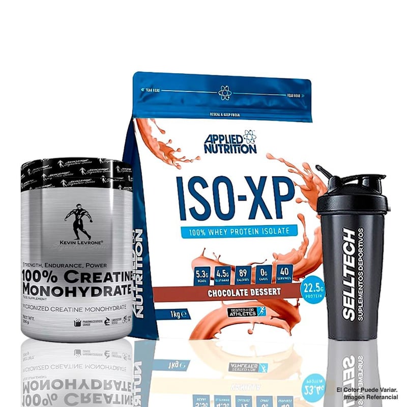 APPLIED NUTRITION - Pack Applied Nutrition Iso XP 1kg Chocolate  Creatina 300gr