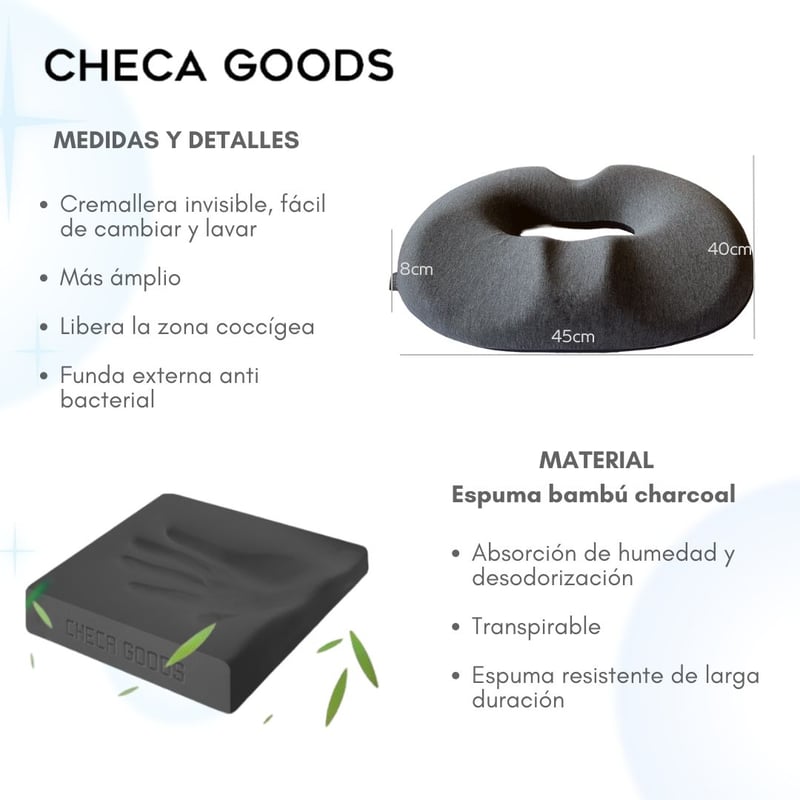 Almohada anti hemorroides best sale