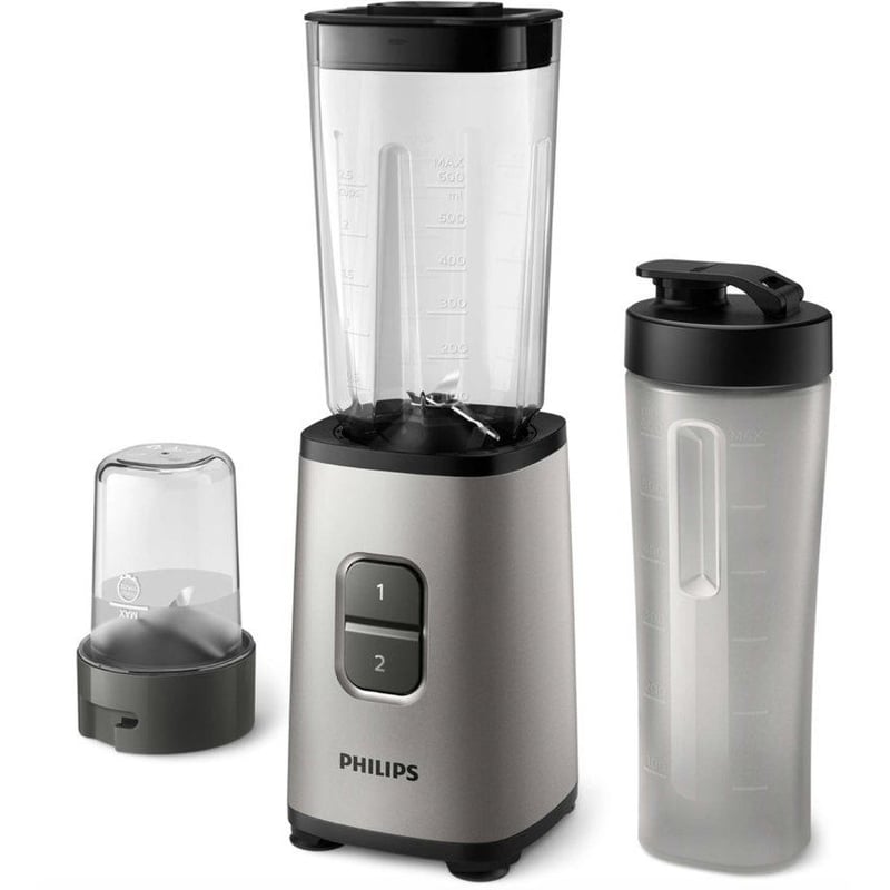 Mini licuadora Philips 350W con Vaso Tomado Picatodo HR2604 PHILIPS falabella