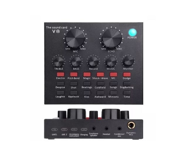 Interfaz de Audio V8 para estudio de grabación OEM | falabella.com