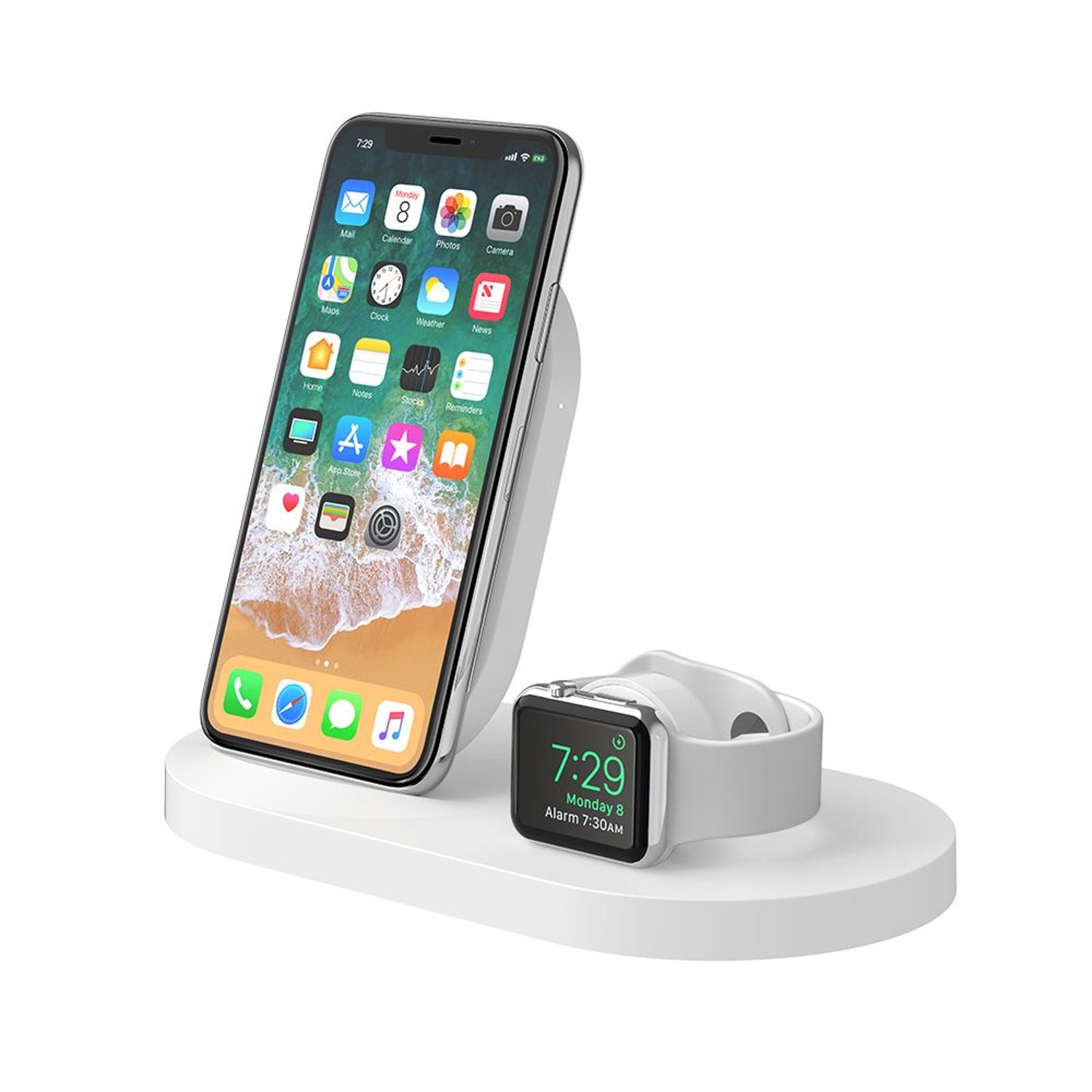 Base de carga inalambrica Belkin Boost Up para iPhone y Apple Watch BELKIN falabella