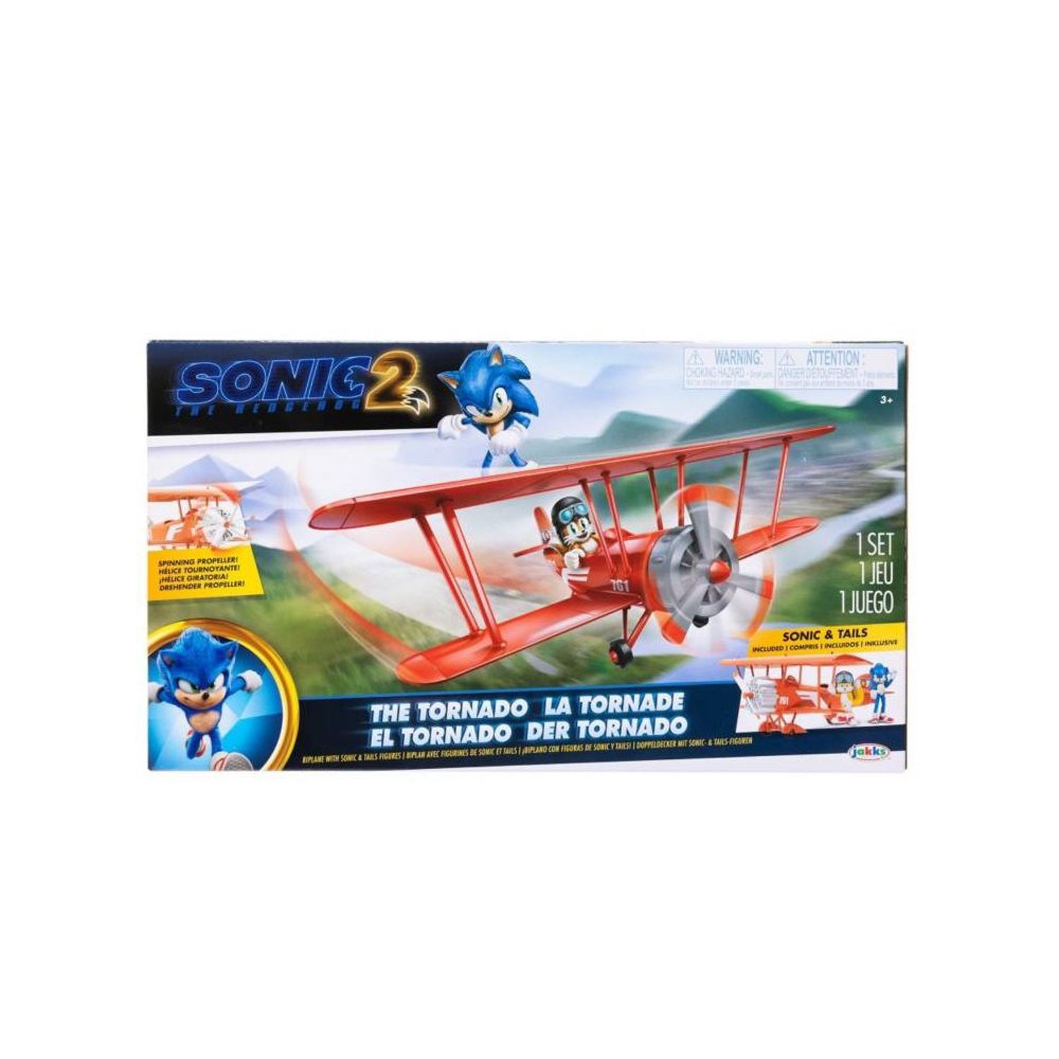 Sonic 2 - Avioneta El Tornado de Sonic y Tails SONIC | falabella.com