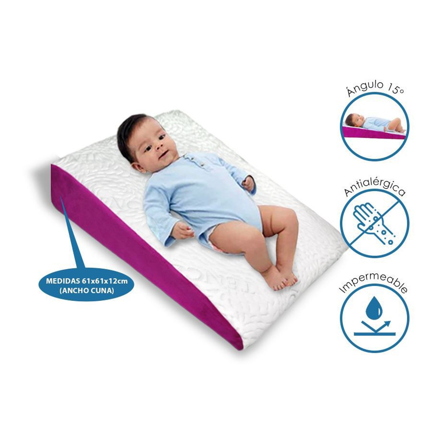 Cojin antireflujo bebe shop