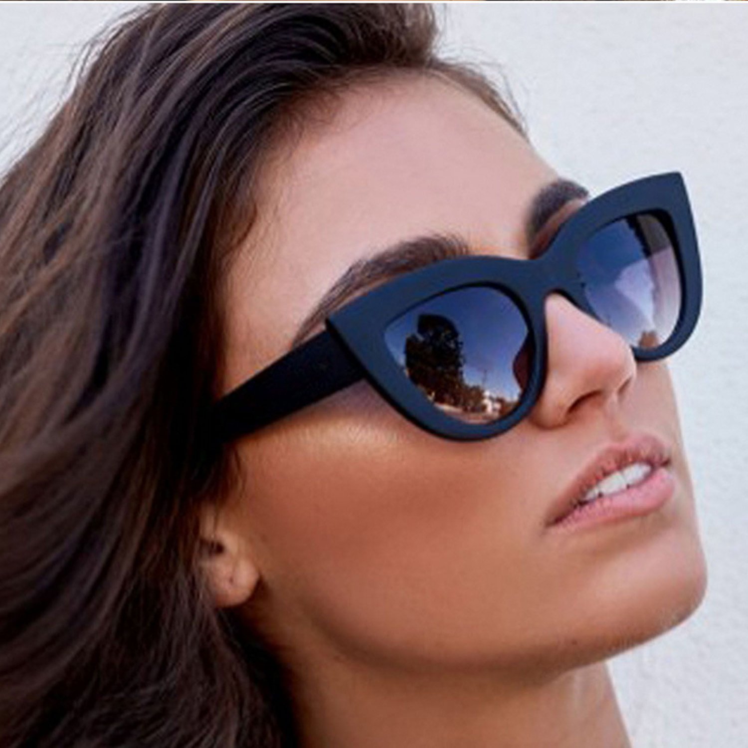Lentes de sol azules para mujer best sale