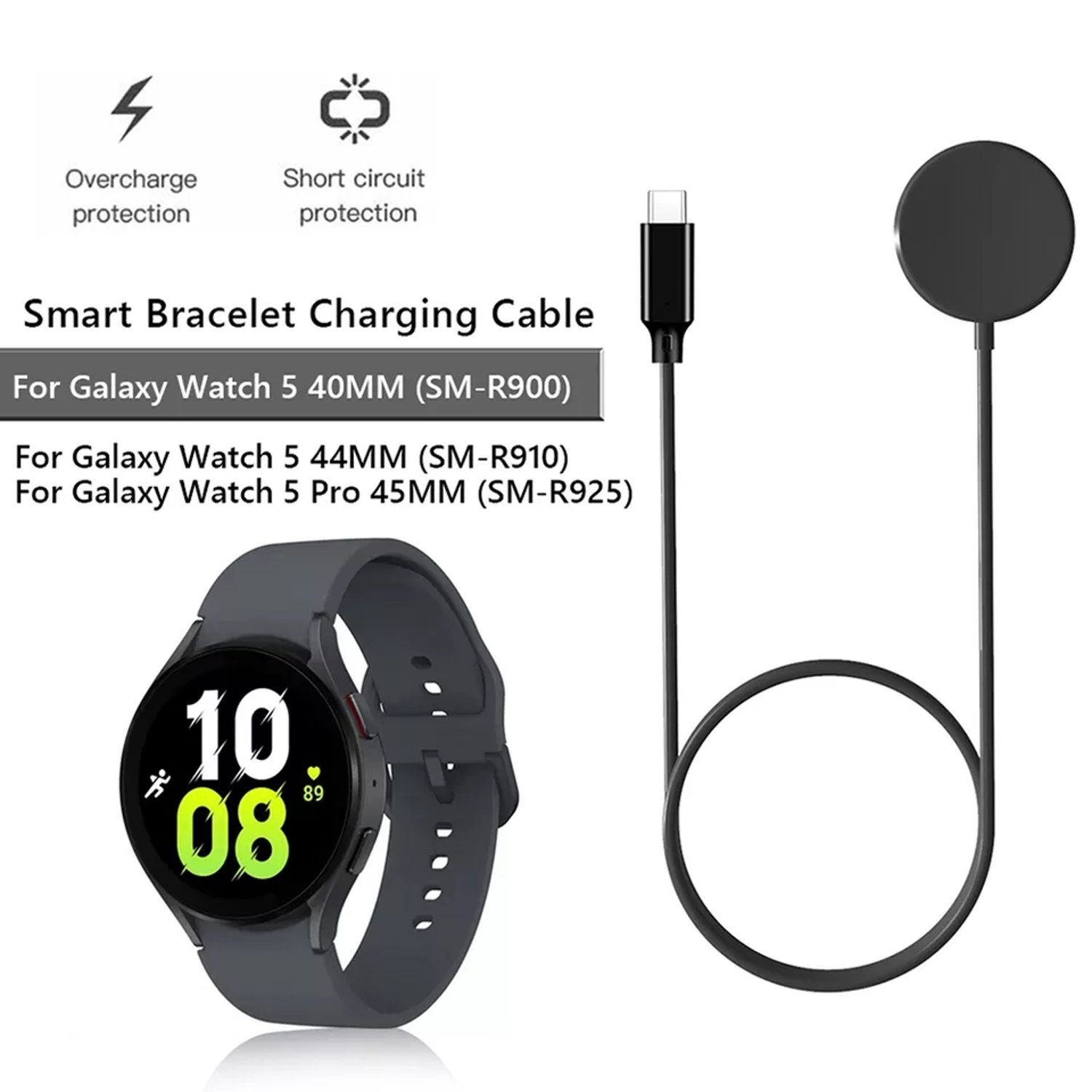 Cargador smartwatch samsung active hotsell