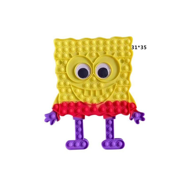Popit bob esponja push fidget juguete sensorial burbujas mediano ...