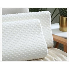 OEM - Par de Almohadas Viscoelásticas Memory Pillow con Funda.