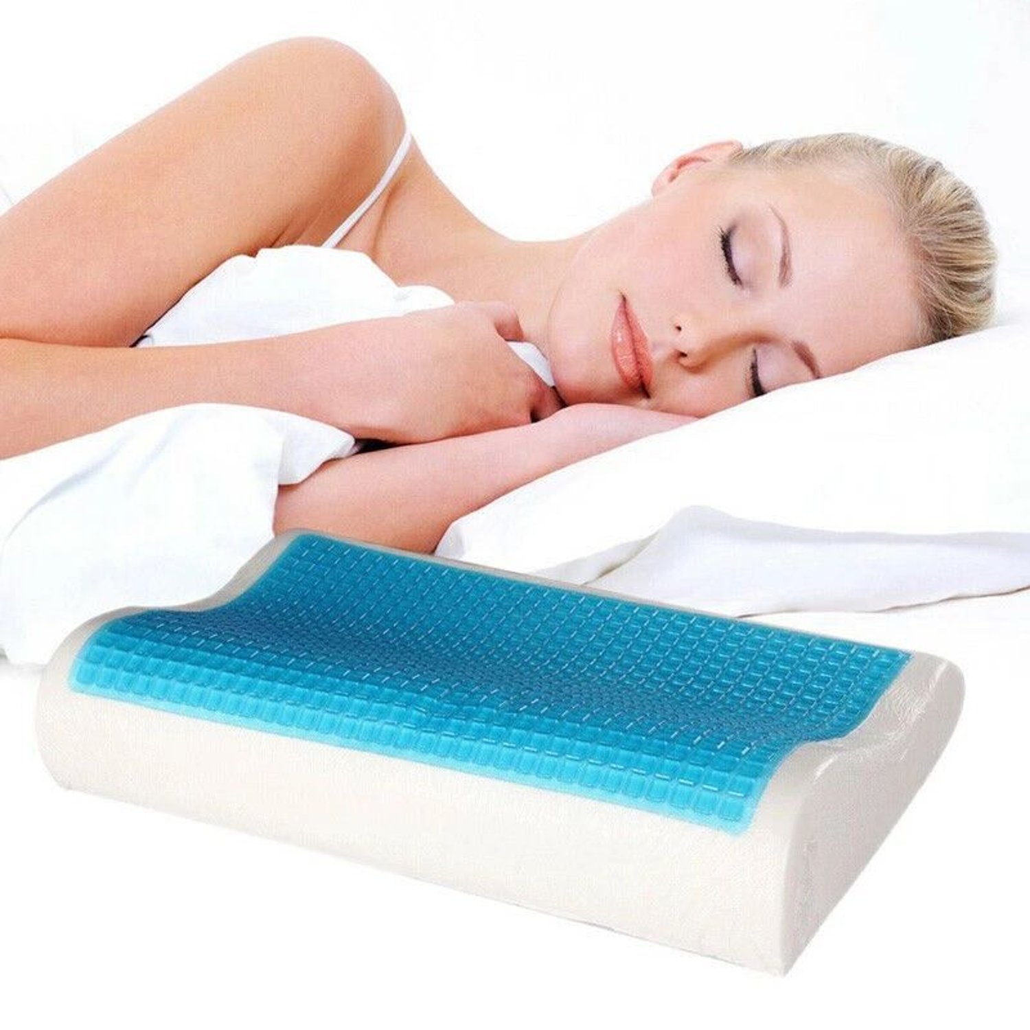Almohada de Espuma Viscoelastica de Gel OEM falabella