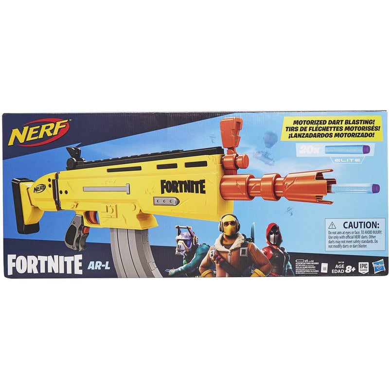 Nerf Fortnite Legendary Scar AR L Elite Dart Blaster NERF falabella