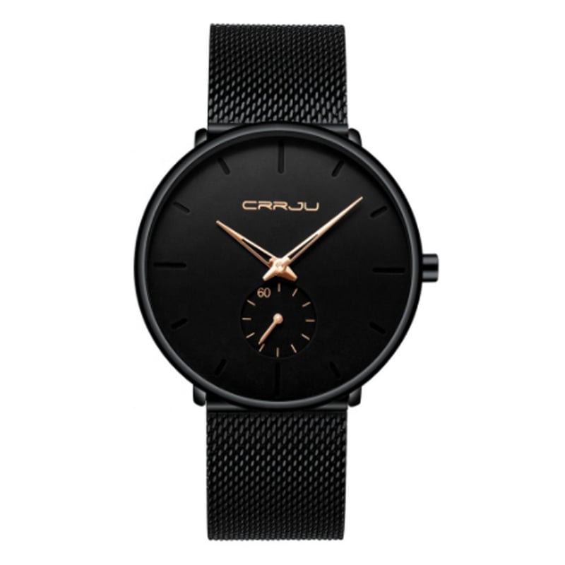 Reloj negro elegante shop