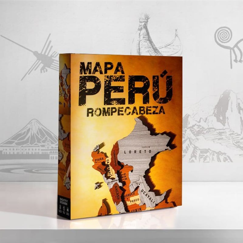 A ANUARIOS EXCLUSIVOS - Rompecabeza MAPA PERU