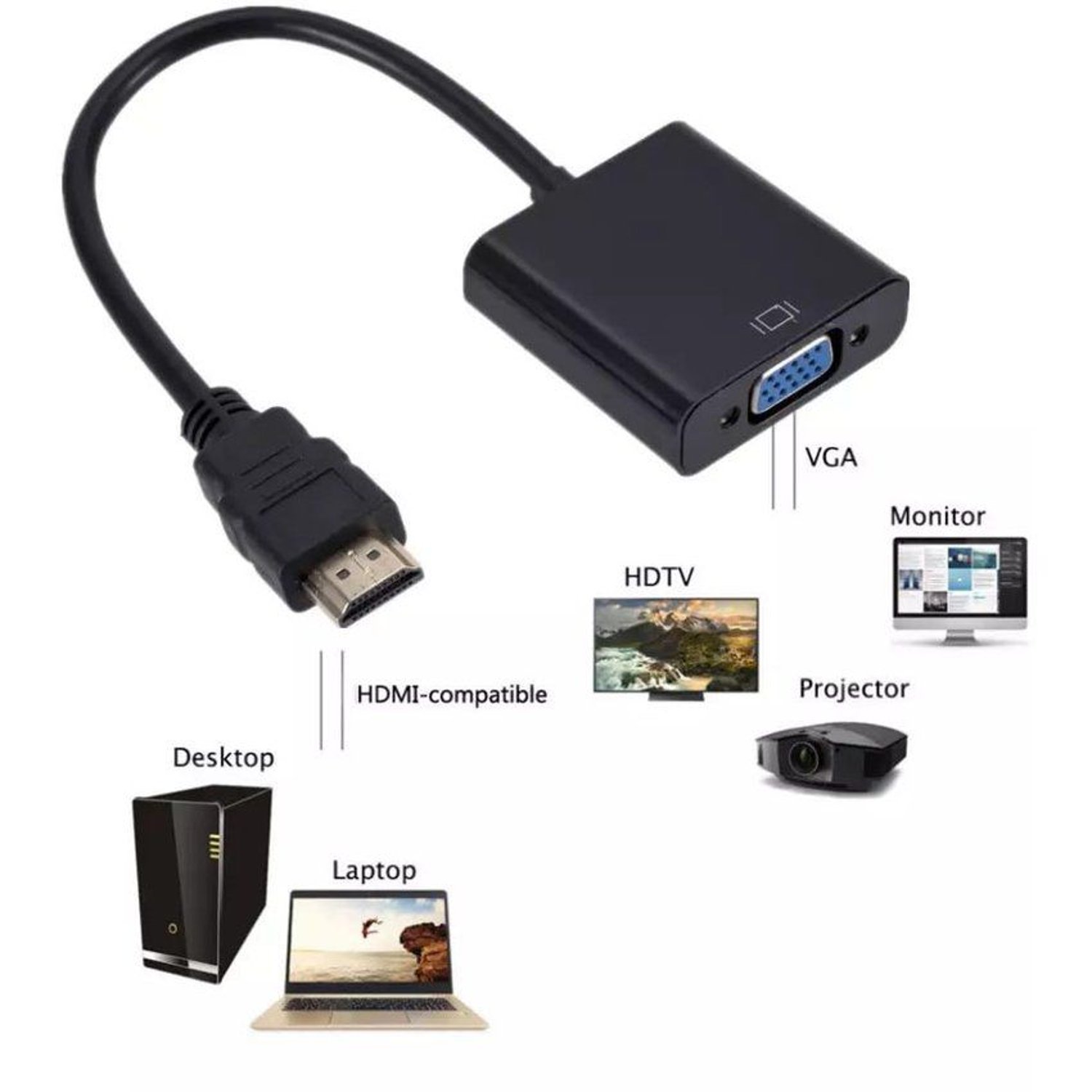 Hdmi para laptop shop