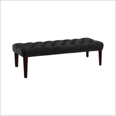 BARAKA HOME - Banqueta Yaja 2 plz - Negro