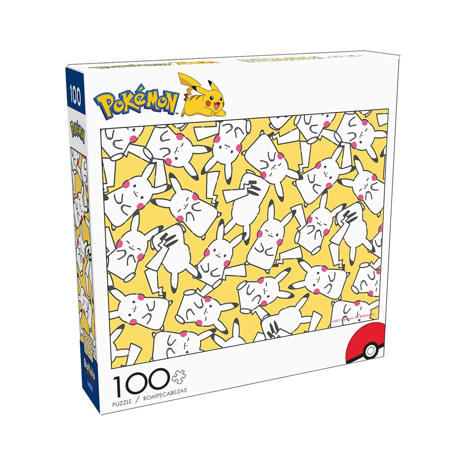 Pokemon Rompecabezas 100 piezas Pikachu POKEMON falabella