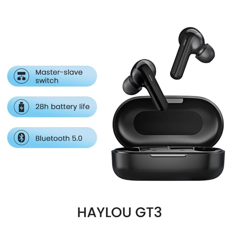 HAYLOU - Auriculares Inalámbricos Haylou Gt3 - Bluetooth 5.0 - 2021