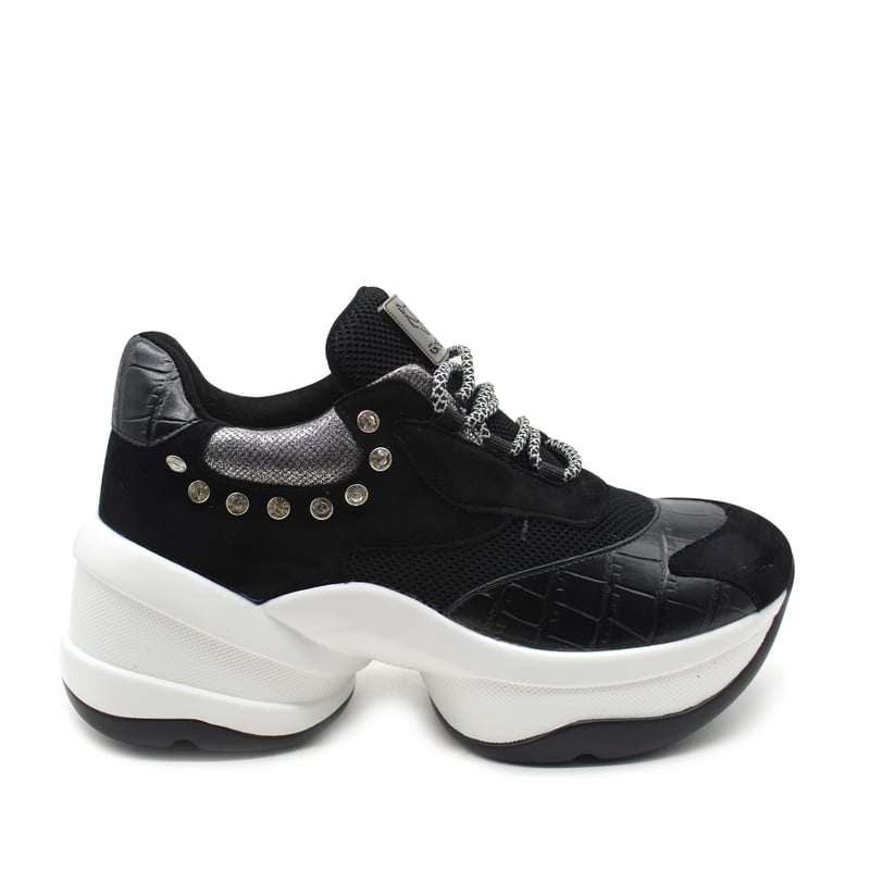 Zapatilla Negra Mujer 13161 Gotta